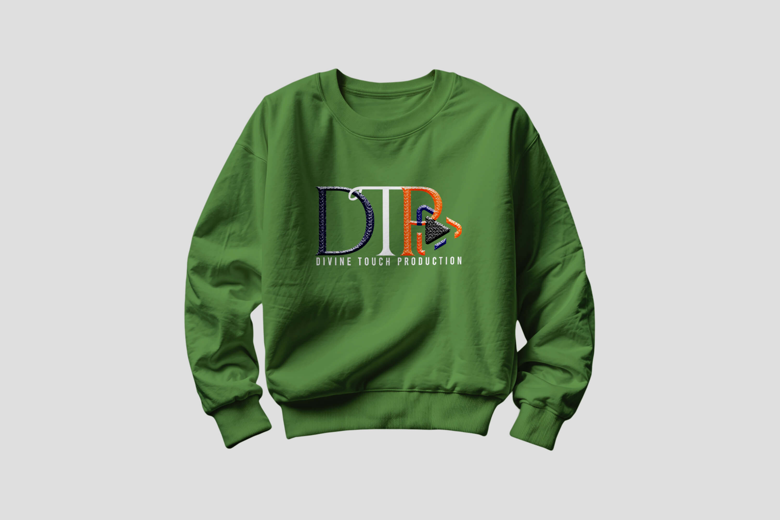 Sweat-shirt Divine Touch Production vert